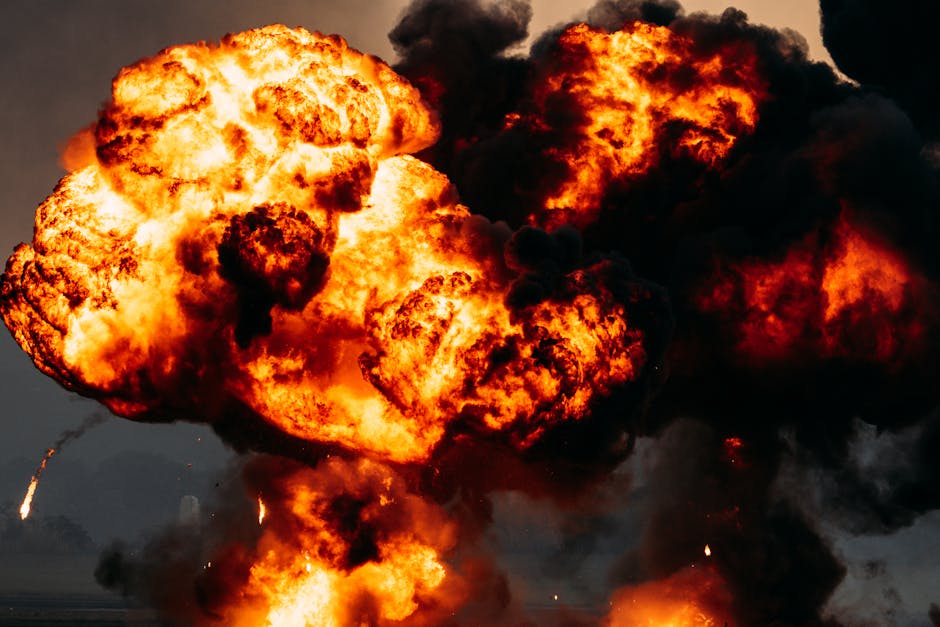 Incendiu devastator la un depozit de armament din Bulgaria, fără victime