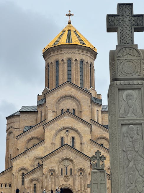 Delegație română la funeraliile Patriarhului Ilia al II-lea al Georgiei