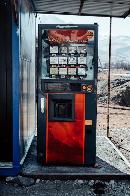 Îmbunătățește confortul la birou cu un automat vending gratuit
