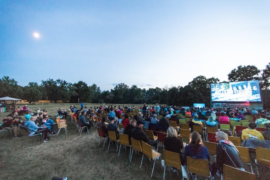 Nu ratați seara magică de film în parc la Târgu Jiu!