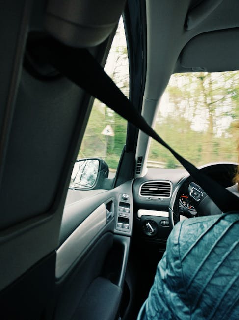 Amenzi record pentru șoferii din București care nu poartă centura de siguranță
