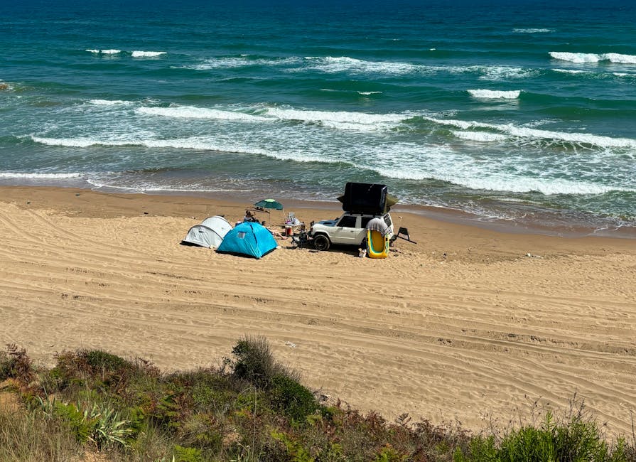 Vacanță de Paște la mare: turiștii aleg campingurile pentru o experiență unică