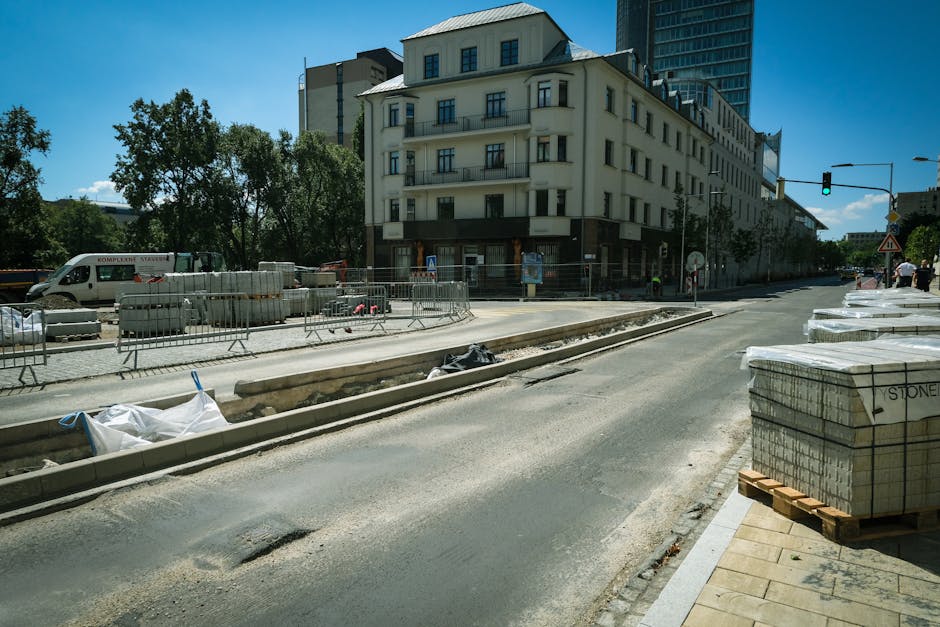 Lucrări de modernizare pe strada Gheorghe Doja: circulația se desfășoară în regim de șantier