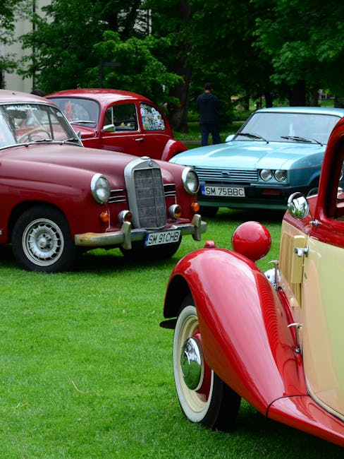 Eveniment spectaculos în Slatina: mașinile de epocă se adună în Parcul Tineretului