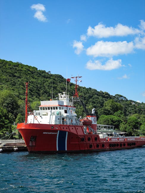 Operațiune dramatică pe Marea Neagră: Garda de Coastă salvează echipajul unei nave scufundate