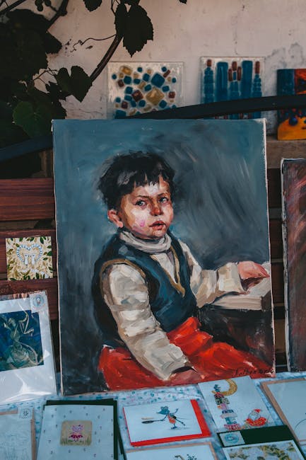 Un tânăr artist de 13 ani impresionează la vernisajul din Oradea