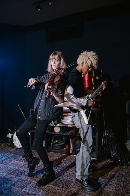 Un concert inedit la Târgoviște: magia întâlnirii dintre vioară și chitară