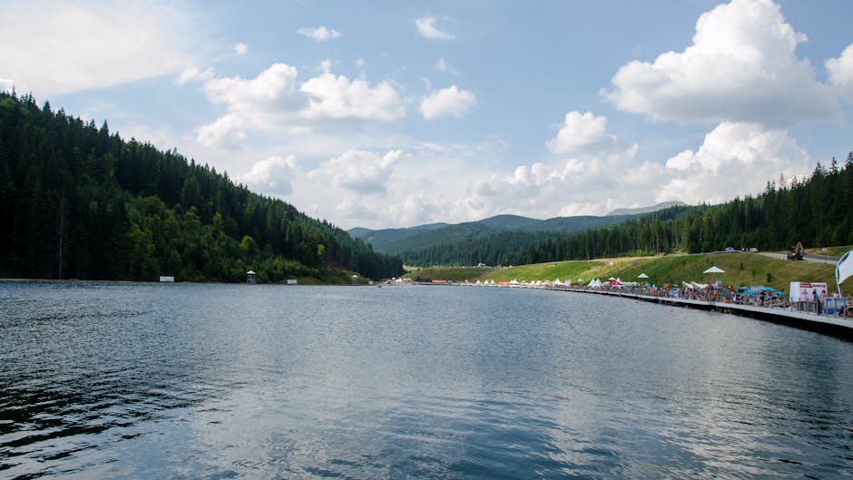 Ocna Sibiului: Lacurile se deschid mai târziu, dar lucrările de îmbunătățire promit confort sporit