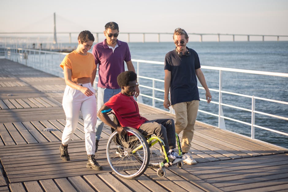 O tabără la mare pentru persoanele cu dizabilități: bucurii și provocări