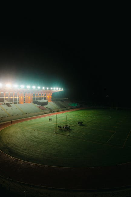Nocturna de pe stadionul din Petroșani devine realitate: investiția a fost finalizată