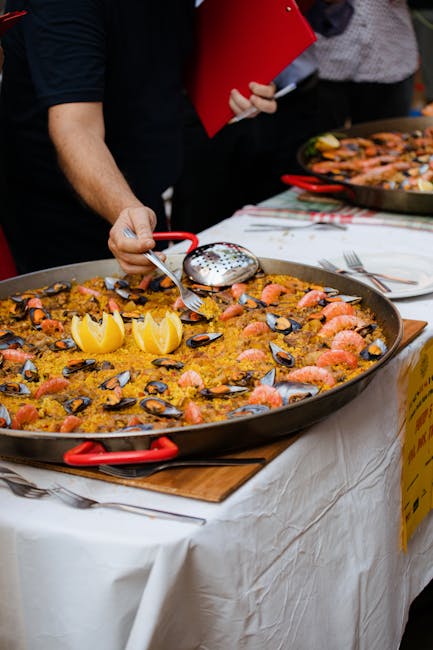 Festivalul culinar din București prezintă cea mai mare paella din România