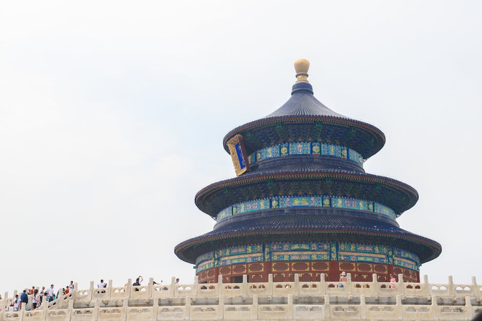 Trump impresionat de Templul Cerului în vizita sa în China