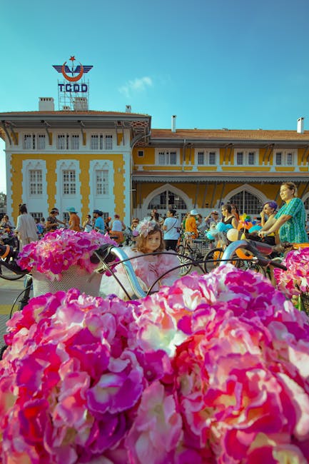 Parada vibrantă a bicicletelor în Reșița: un festival al primăverii plin de culoare