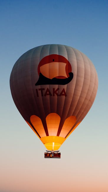 Experiențe unice cu balonul cu aer cald în apus la Muzeul Golești