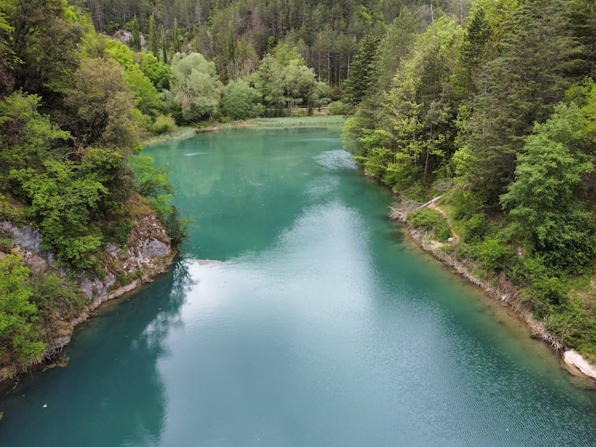 Lacul Albastru din Baia Sprie, o comoară în pericol: scăderi alarmante ale nivelului apei