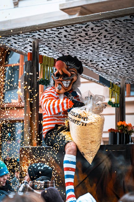 Sighișoara strălucește la primul său Carnaval în Cetate, atrăgând mii de turiști