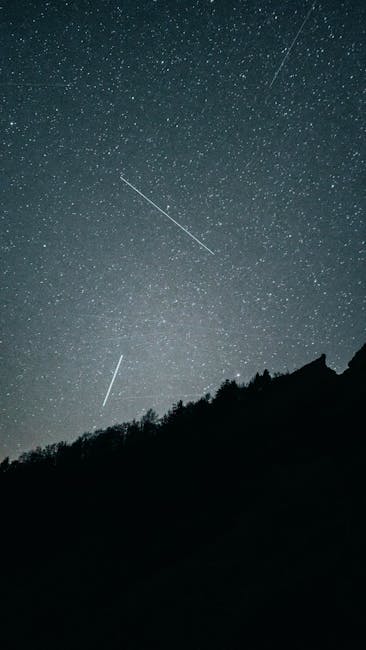 Vezi ploaia de meteori Orionide: un spectacol astral captivant în România