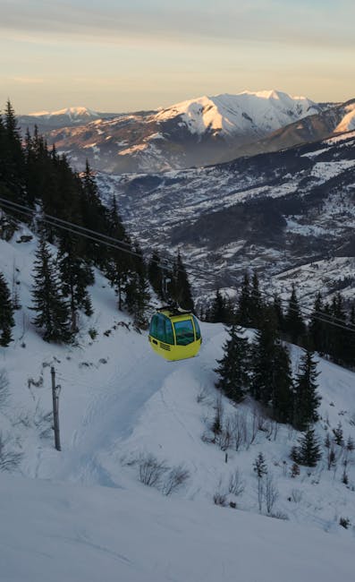 Probleme la telegondola din Sinaia: un pilon s-a deplasat, iar transportul este oprit