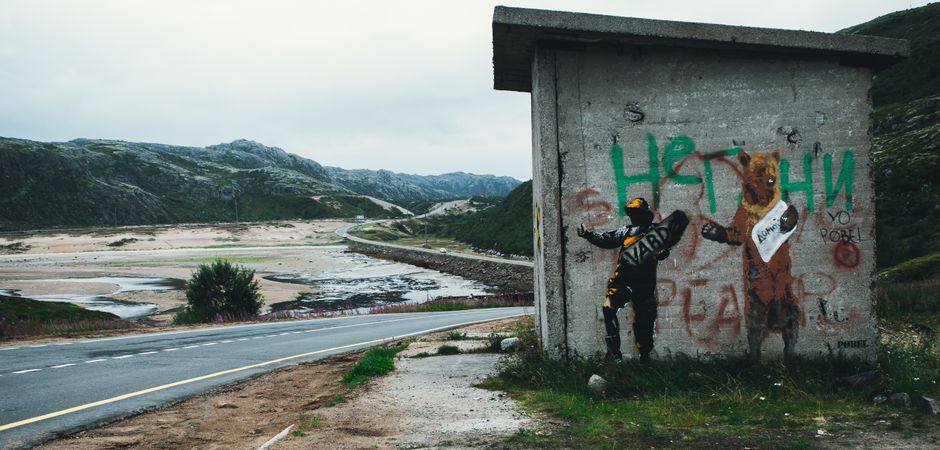 Identificarea bărbatului care a vandalizat Transfăgărășanul cu o declarație de dragoste