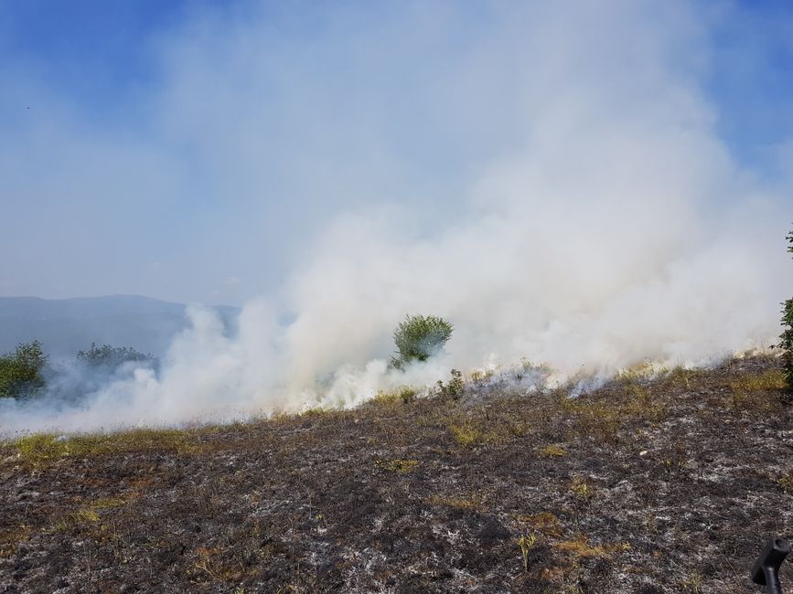 Incendiile de vegetație din Caraș-Severin: Băile Herculane și Delinești în alertă
