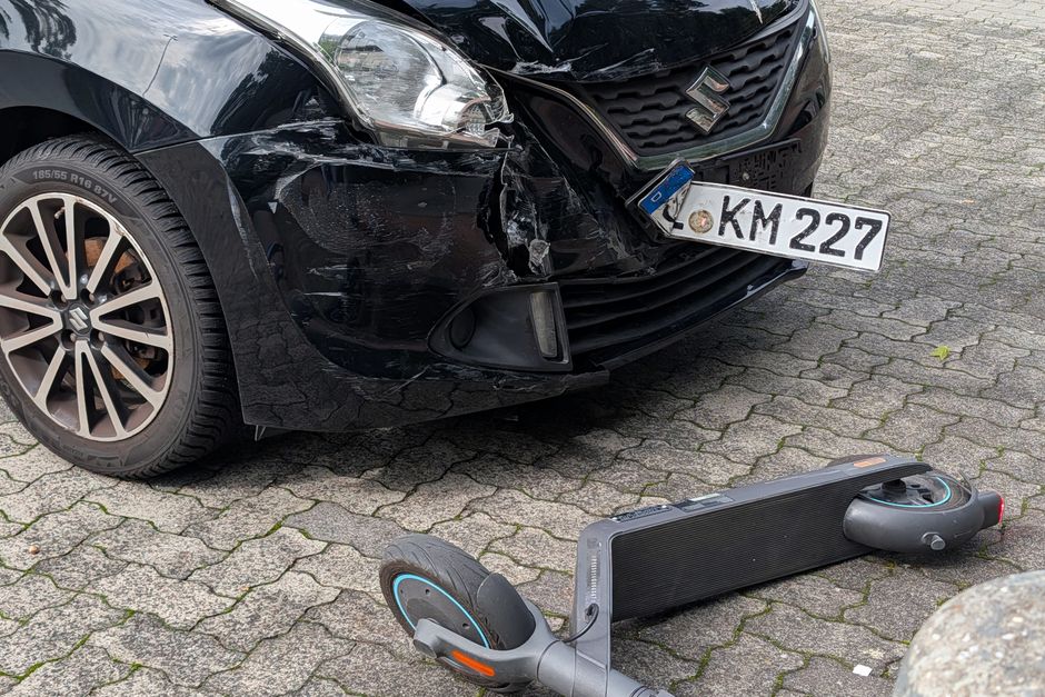 Trotinete electrice implicate într-un accident pe Bulevardul Republicii