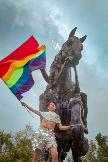 Viceprimarul Săraru denunță intervenția asupra statuii "Domnul Goe" ca fiind o tentativă de propagandă