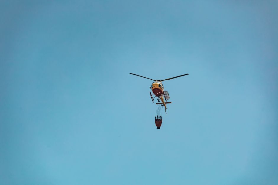 Incendiul din Domogled: salvatorii continuă lupta cu flăcările