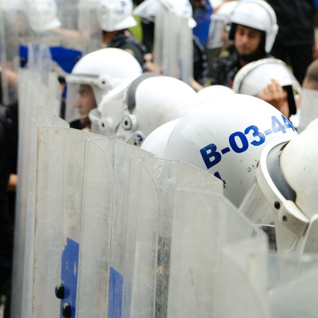 Protestele din fața Arestului Central: amenzi de peste 51.000 de lei emise de Jandarmerie