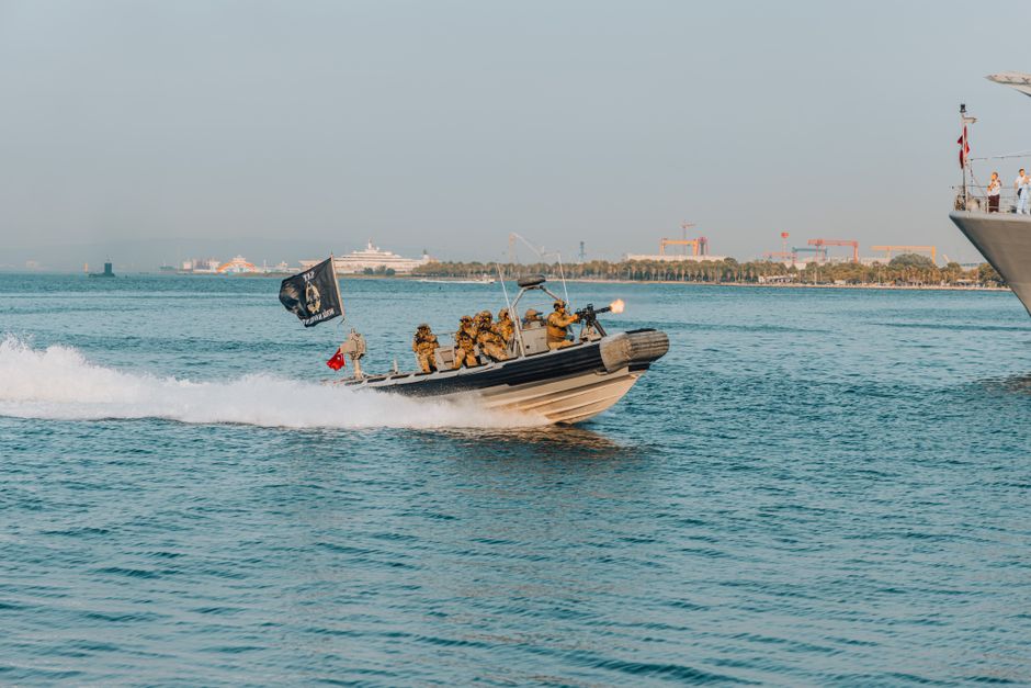 Corveta Contraamiral August Roman: primele antrenamente cu trageri în Marea Neagră