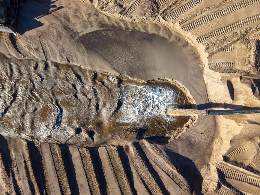 Un nou proiect de exploatare a agregatelor minerale pe Dunăre la Rasova