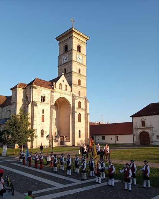 Moaștele Sfântului Gheorghe Pelerinul, aduse la Alba Iulia pentru credincioși