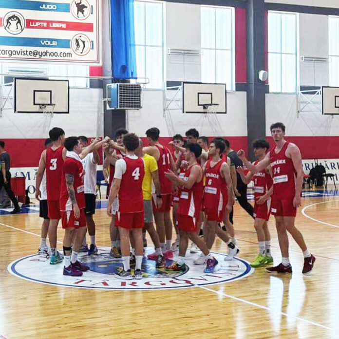 România U20 obține o victorie clară împotriva Bulgariei în baschet