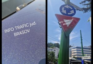 Brașovean descoperă mașina vopsită în verde: un apel la responsabilitate