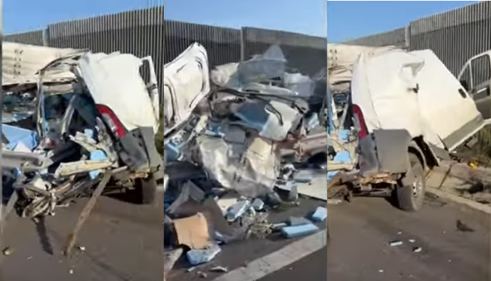 Imagini video de la accidentul de pe Drumul Expres, soldat cu un mort și un rănit grav