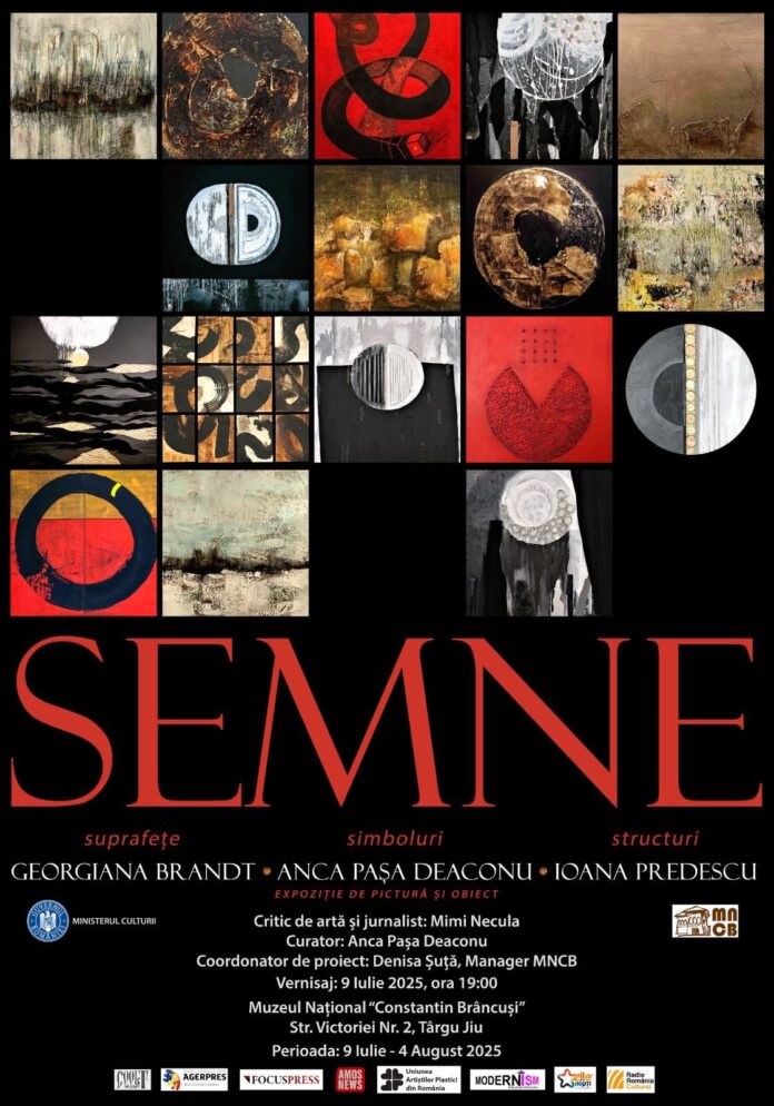 Expoziția „SEMNE” transformă Târgu Jiu într-un centru al artei contemporane
