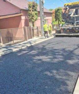 Reabilitarea străzii Eroilor din Sighetu Marmației avansează conform planului