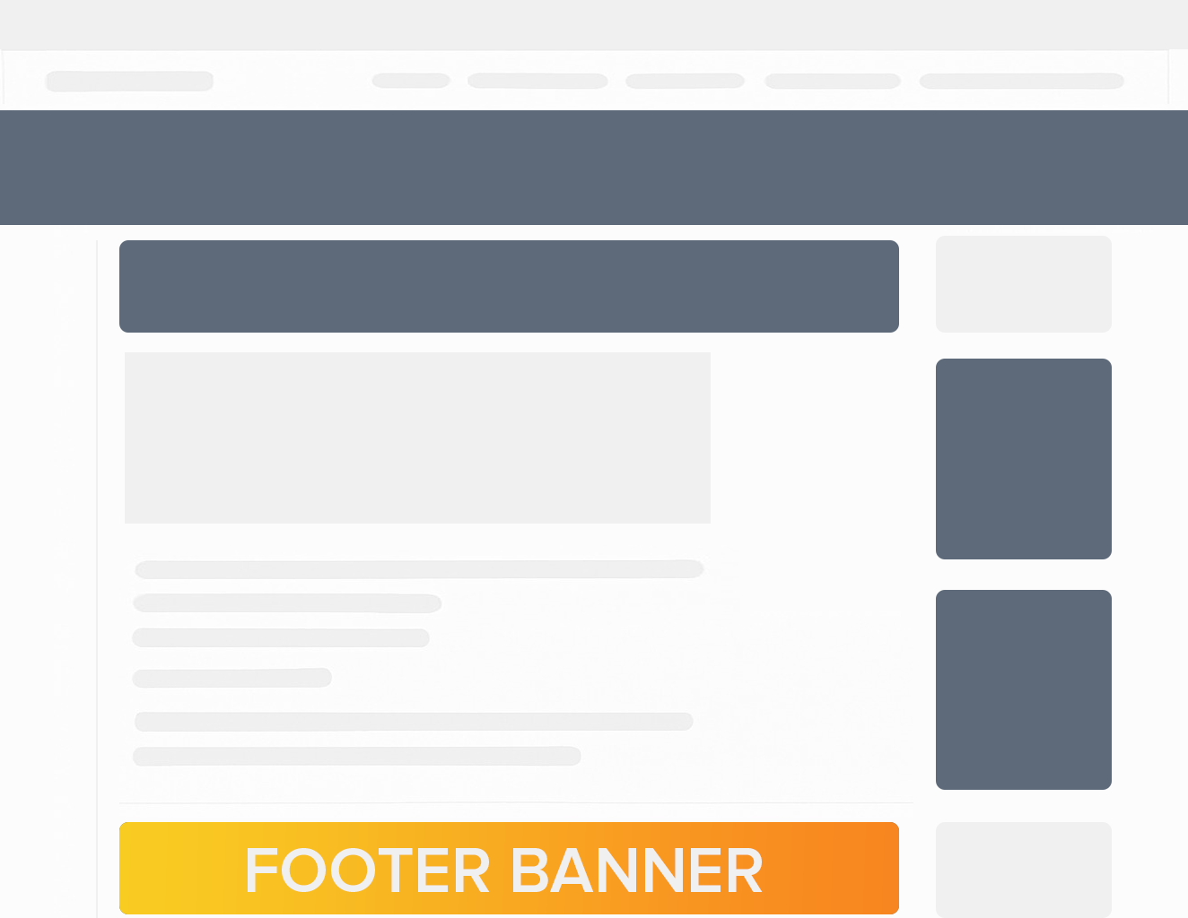 Baner sub articol